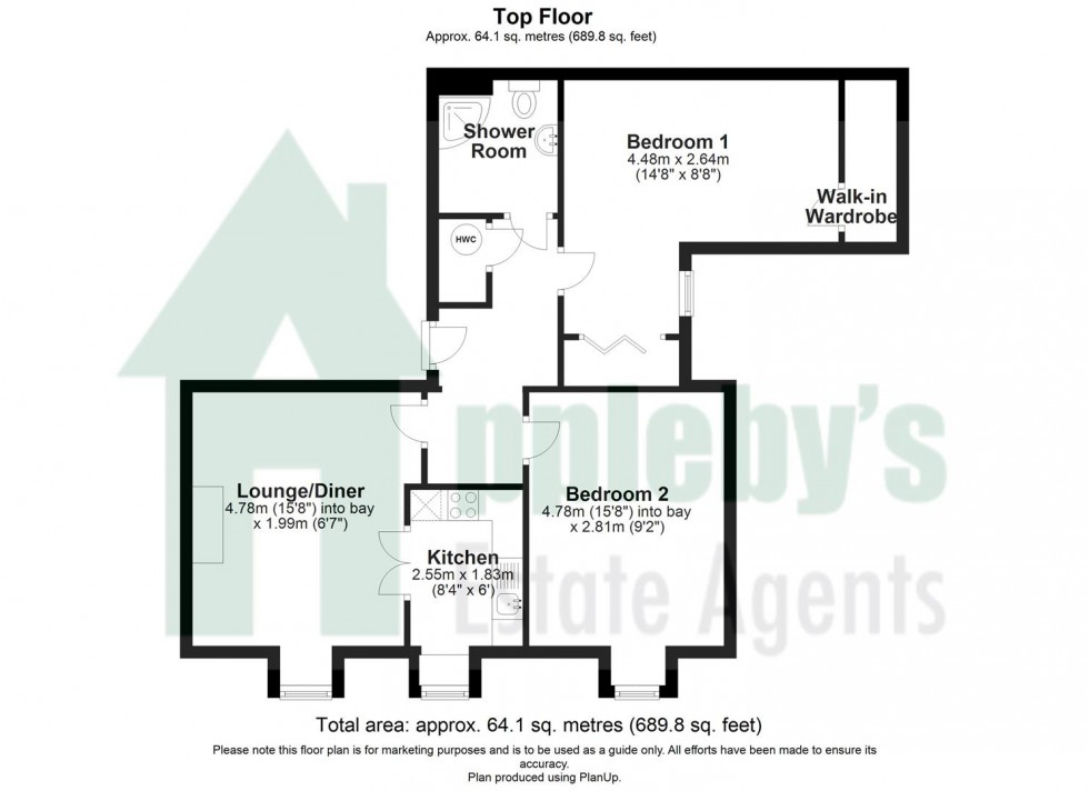 Floorplan for Daffodil Court, Newent