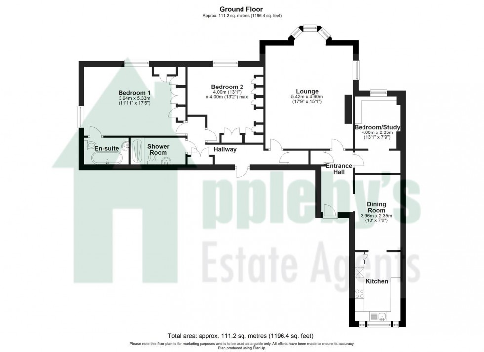 Floorplan for Tewkesbury Road, Newent