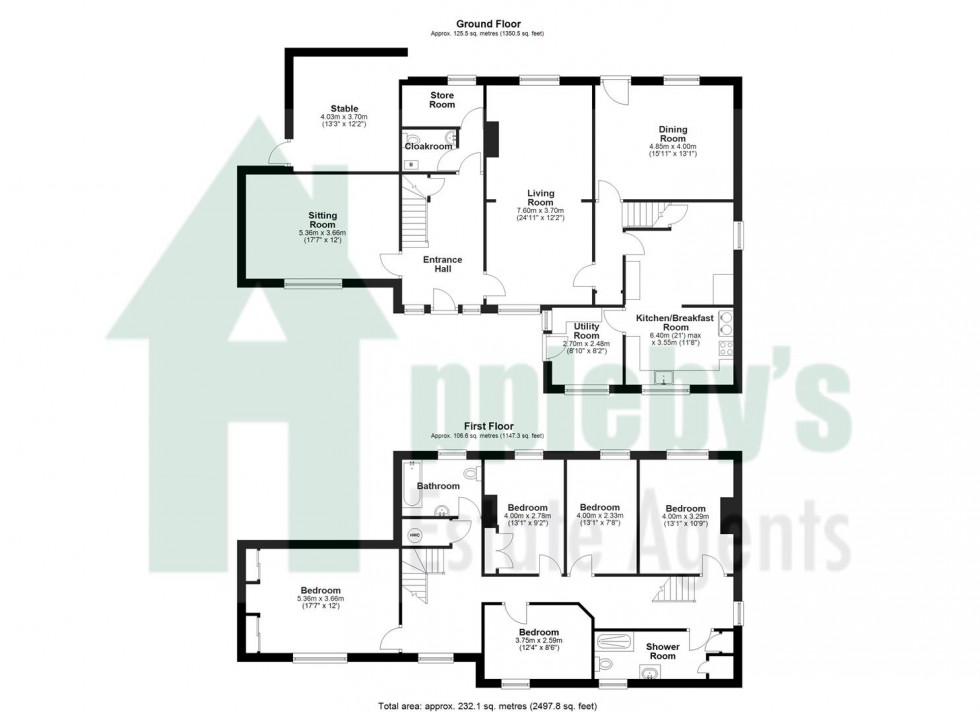 Floorplan for Minsterworth, Gloucester