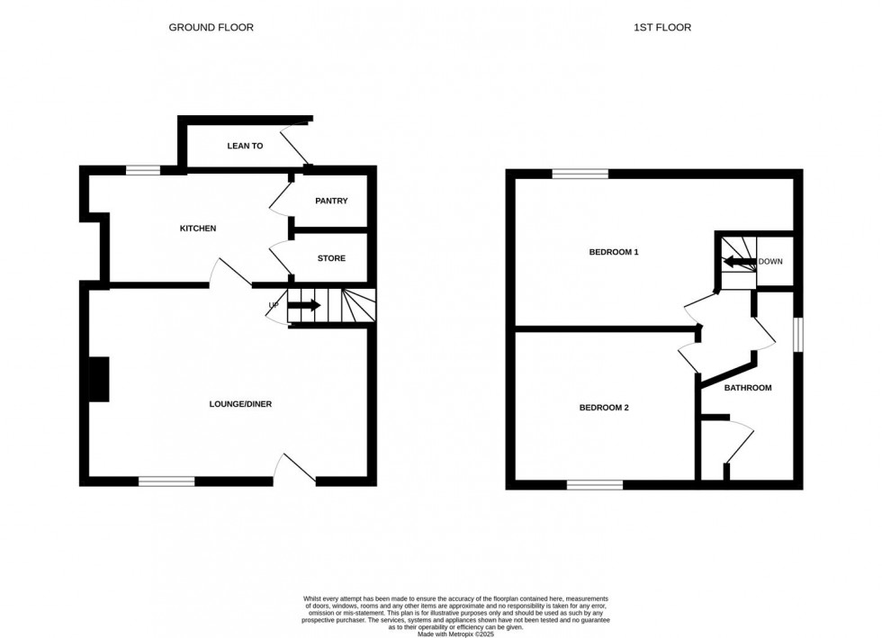 Floorplan for Newent Road, Highnam, Gloucester