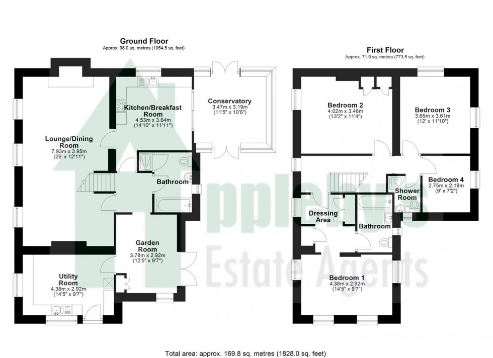 Floorplan for Gloucester Road, Hartpury, Gloucester