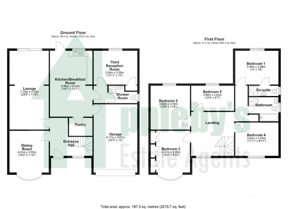 Floorplan for Hempsted Lane, Gloucester
