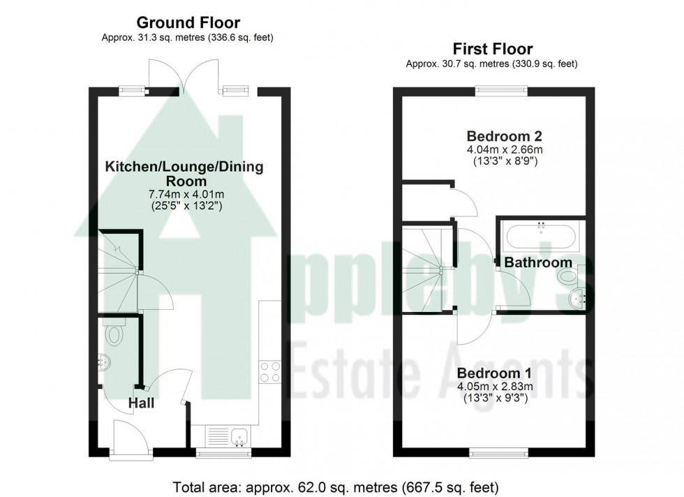 Floorplan for Hardwicke