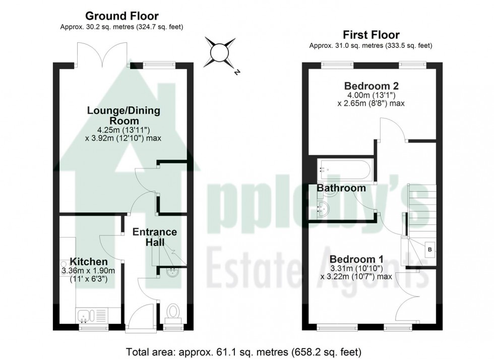 Floorplan for Sheens Meadow, Newnham