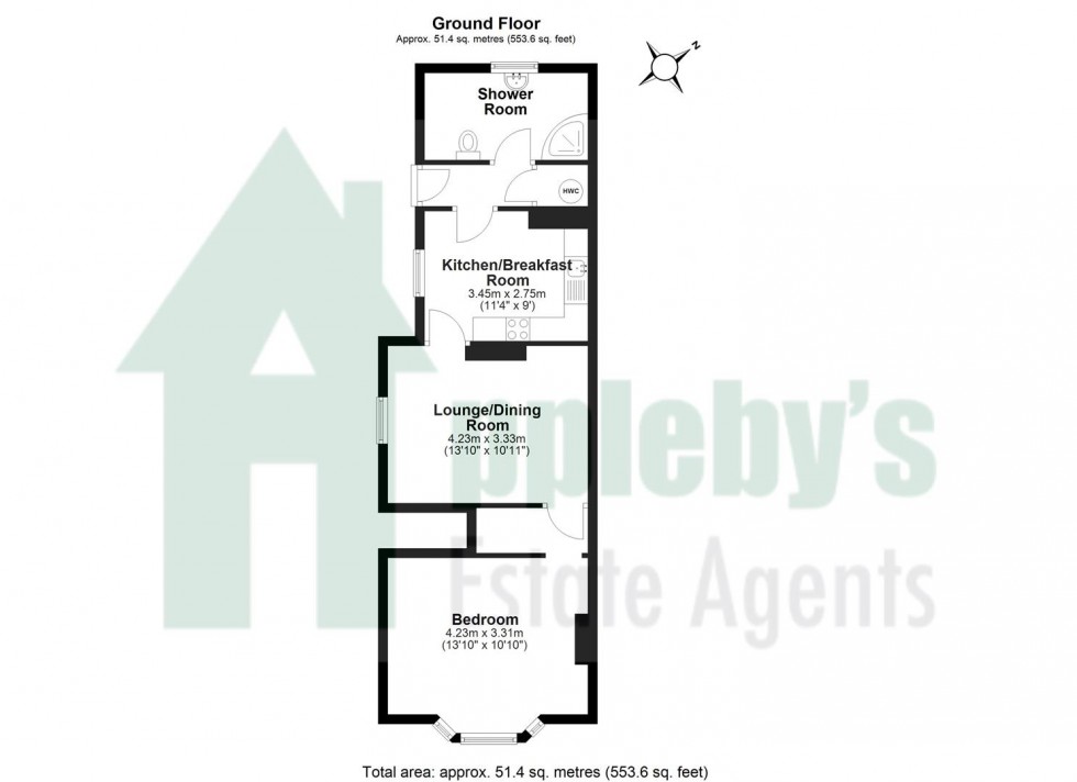 Floorplan for Slaney Street, Gloucester