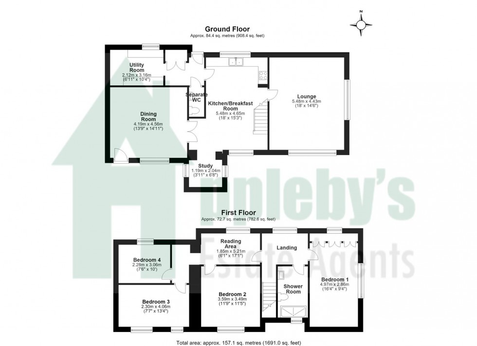 Floorplan for Aston Ingham, Ross-On-Wye
