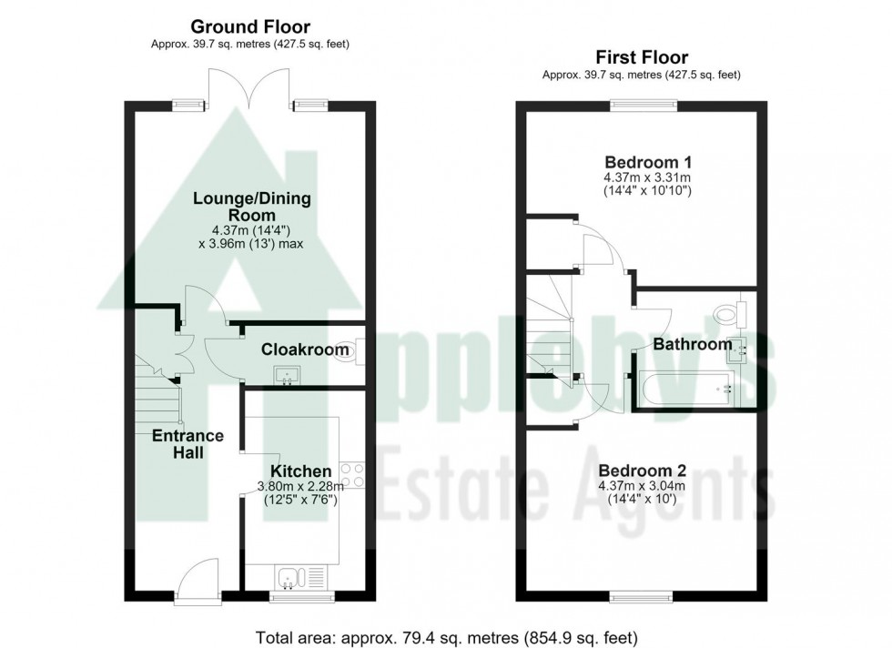 Floorplan for Rectory Close, Ashleworth, Gloucester