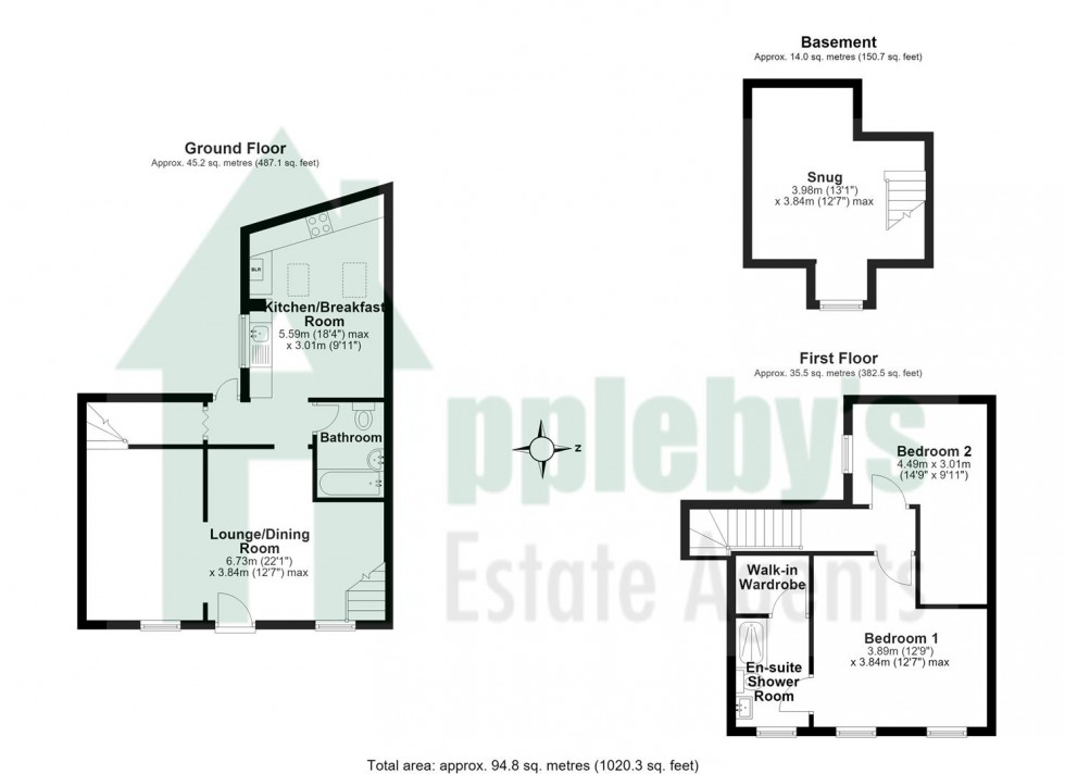 Floorplan for Barton Street, Gloucester